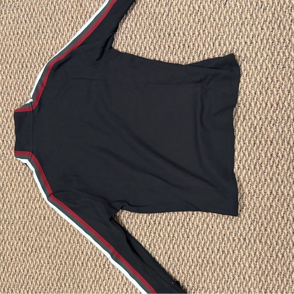 Calvin Klein Men's Striped Ribbed Pullover - Picture 10 of 11